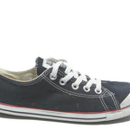 CONVERSE Chuck Taylor All Star Womens Low Top Trainers Black Canvas UK 6.5