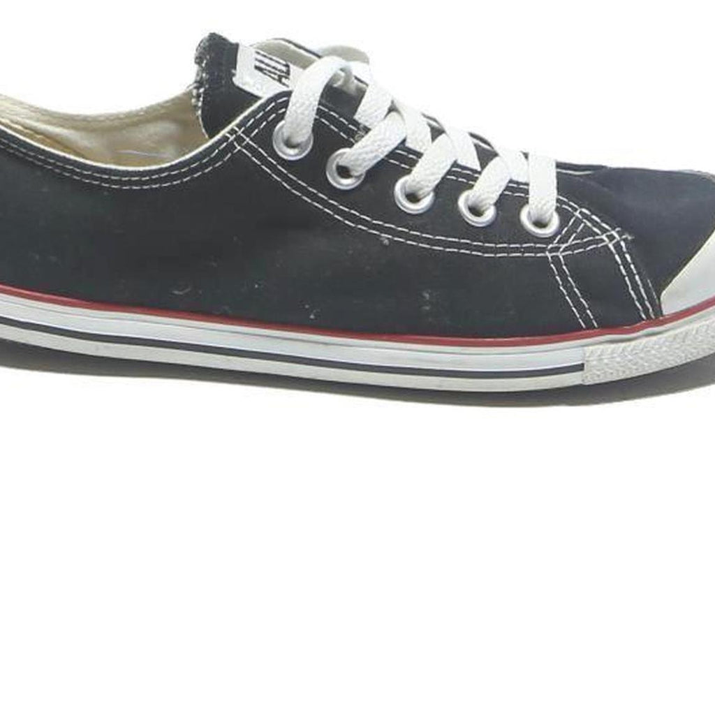 CONVERSE Chuck Taylor All Star Womens Low Top Trainers Black Canvas UK 6.5