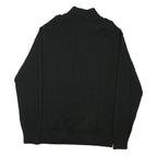 NAUTICA Mens Black Patterned Pullover Crew Neck Basic Knit XL Cotton Blend