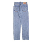LEVI'S 501 Womens Jeans Blue Regular Straight Denim Medium W25 L28 Classic