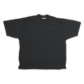 BUGLE BOY Mens Black T-Shirt L Short Sleeve Crew Neck Pocket Plain Cotton