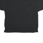 BUGLE BOY Mens Black T-Shirt L Short Sleeve Crew Neck Pocket Plain Cotton