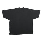 BUGLE BOY Mens Black T-Shirt L Short Sleeve Crew Neck Pocket Plain Cotton