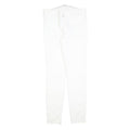 7 FOR ALL MANKIND Womens Slim White Denim Jeans W32 L32 Zip Cotton Blend Stretch