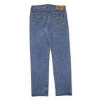 LEVI'S Mens Blue Regular Fit Straight Denim Jeans W33 L34 Classic Casual