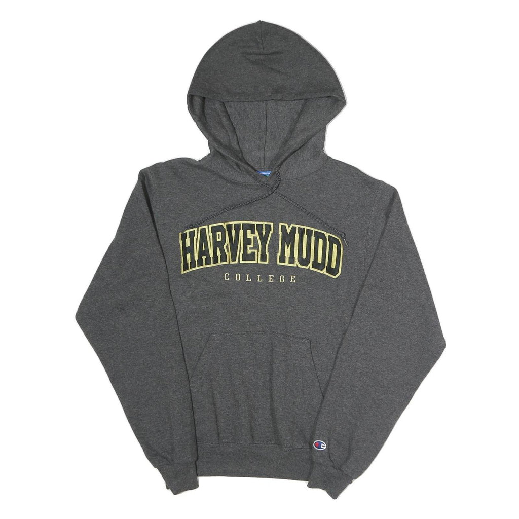 CHAMPION Mens Grey Harvey Mudd College Pullover Hoodie XS Cotton Blend Casual