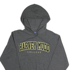 CHAMPION Mens Grey Harvey Mudd College Pullover Hoodie XS Cotton Blend Casual