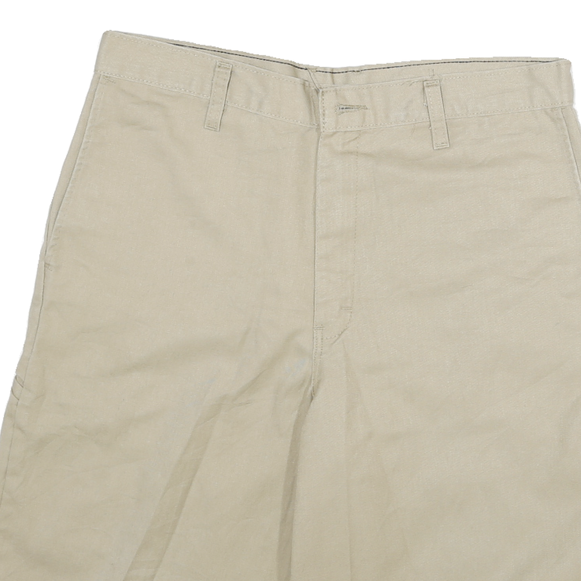 DICKIES Mens Shorts Beige Casual Plain XL W30 Workwear Cotton Blend