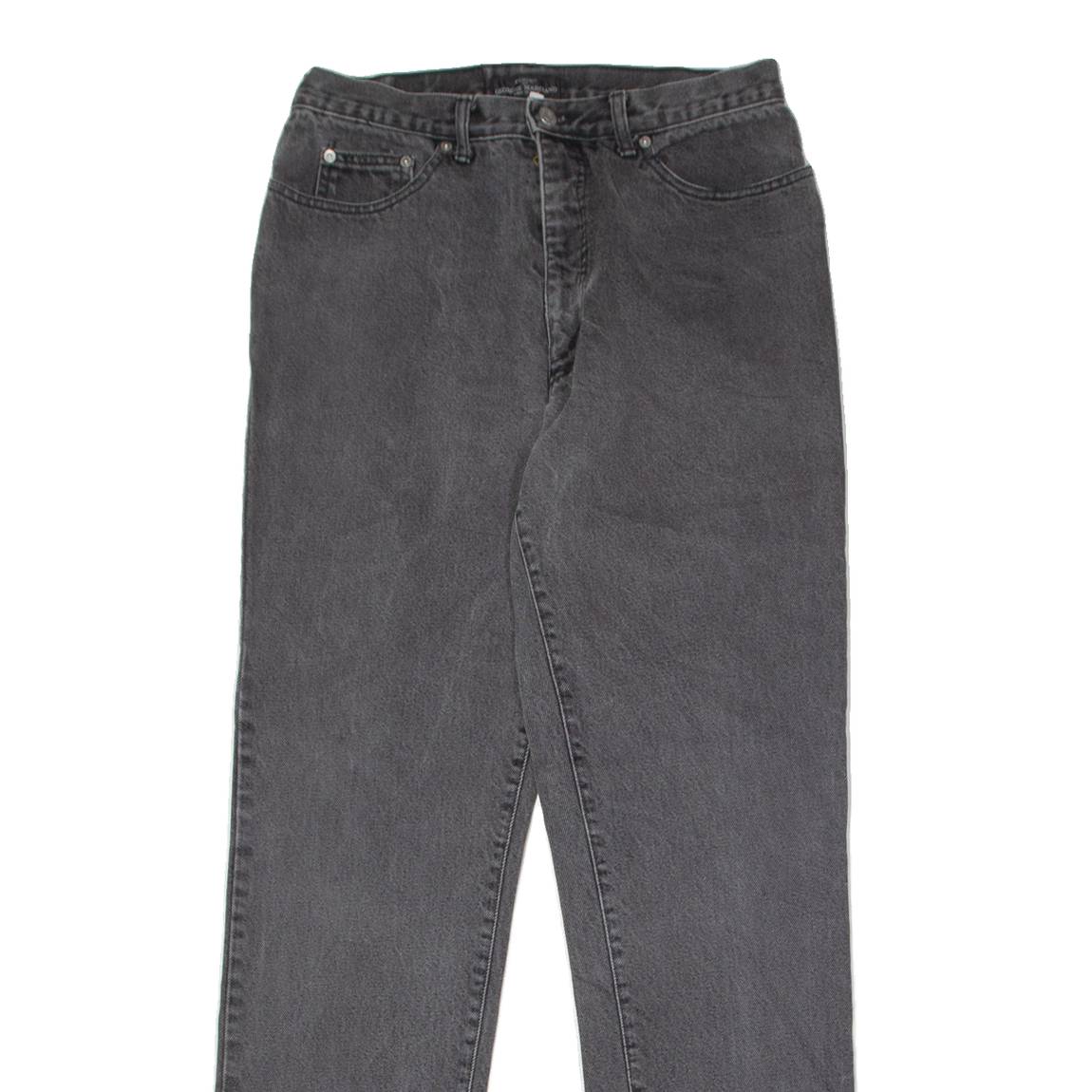GUESS Womens Jeans Grey Regular Mom 90s W32 L32
