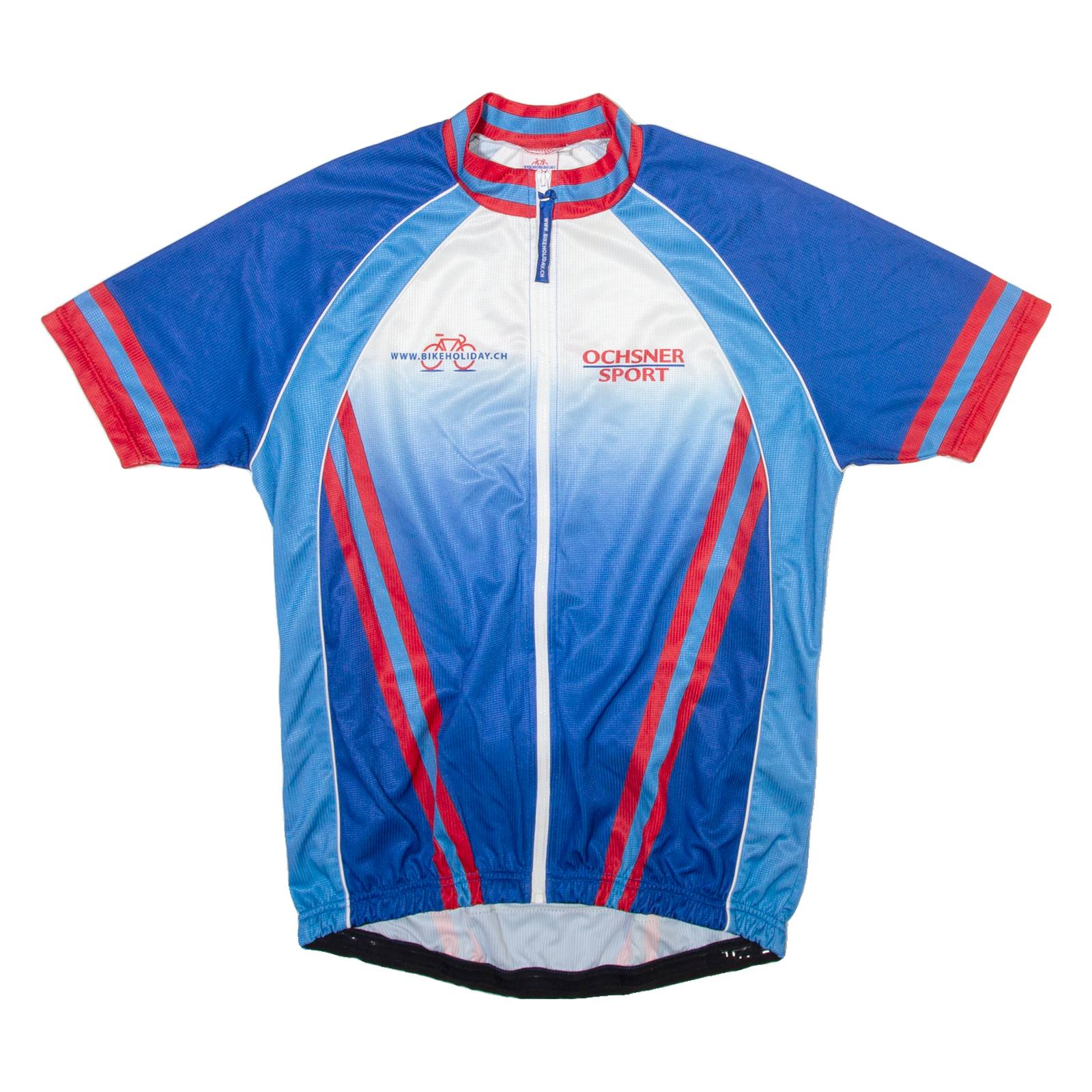 OCHSNER SPORT Cycling Mens Jersey Blue High Neck L