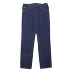 LEE Mens Relaxed Fit Blue Denim Jeans W34 L34 Classic Cotton Blend Zip Closure