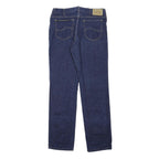 LEE Mens Relaxed Fit Blue Denim Jeans W34 L34 Classic Cotton Blend Zip Closure