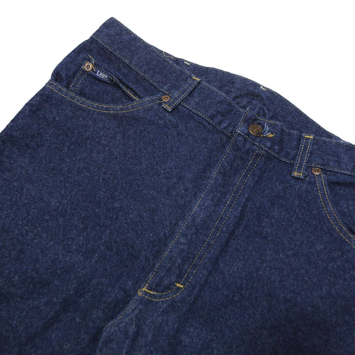 LEE Mens Relaxed Fit Blue Denim Jeans W34 L34 Classic Cotton Blend Zip Closure