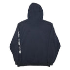 CARHARTT Mens Blue & Navy Printed Sleeve Pullover XL Cotton Blend Relaxed Fit