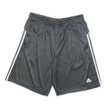 ADIDAS Mens Black Sports Shorts XL W34 Polyester Blend Classic Fit Activewear