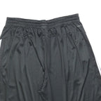 ADIDAS Mens Black Sports Shorts XL W34 Polyester Blend Classic Fit Activewear