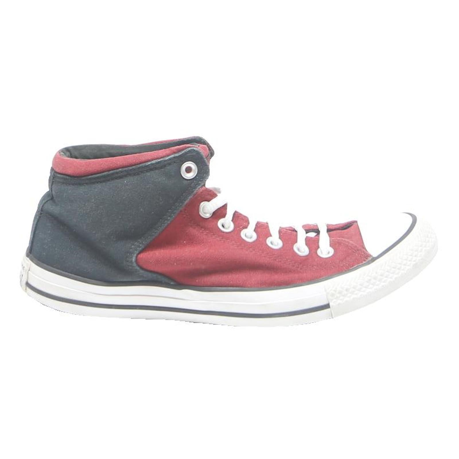 CONVERSE Chuck Taylor All Star Mens High Top Trainers Red & Black Canvas UK 8