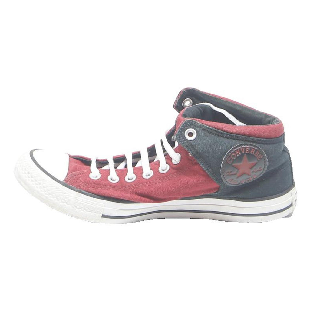 CONVERSE Chuck Taylor All Star Mens High Top Trainers Red & Black Canvas UK 8