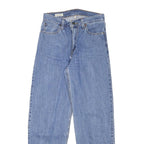 LEVI'S Womens Relaxed Light Blue Denim Jeans W27 L28 Classic Zip Closure