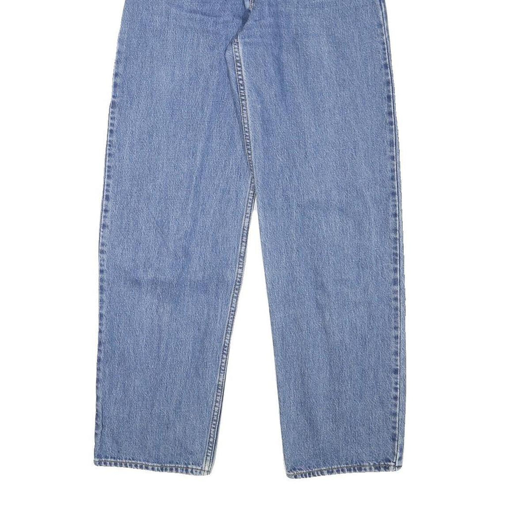LEVI'S Womens Relaxed Light Blue Denim Jeans W27 L28 Classic Zip Closure