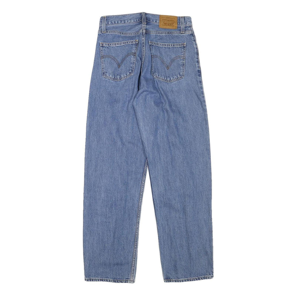 LEVI'S Womens Relaxed Light Blue Denim Jeans W27 L28 Classic Zip Closure