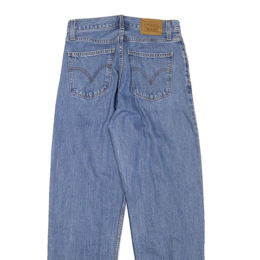 LEVI'S Womens Relaxed Light Blue Denim Jeans W27 L28 Classic Zip Closure