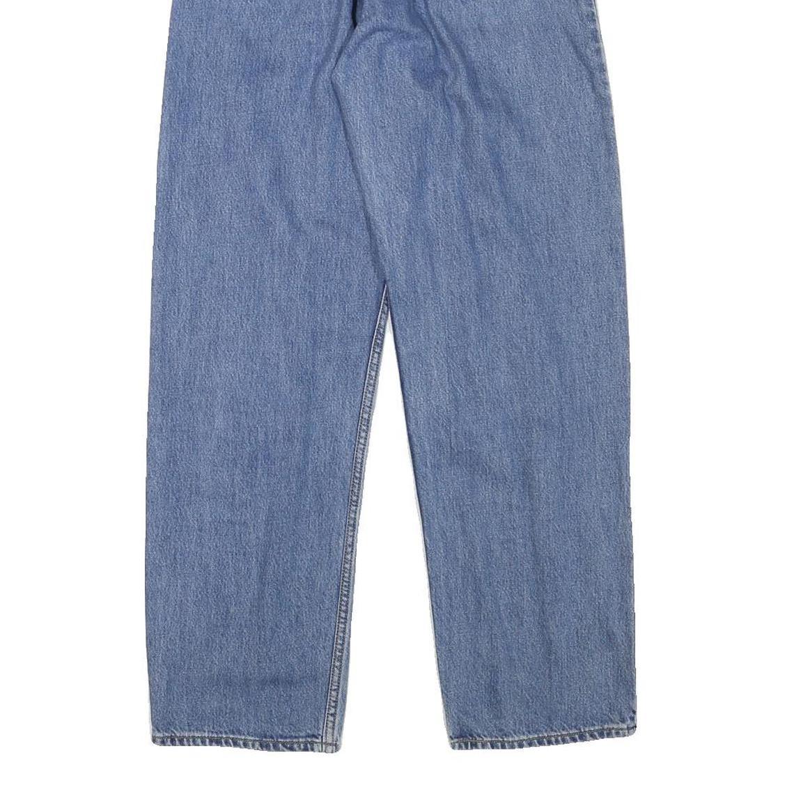 LEVI'S Womens Relaxed Light Blue Denim Jeans W27 L28 Classic Zip Closure