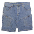 MAIN JEANS Mens Denim Blue Casual Shorts XL W38 Classic Fit Cotton Blend