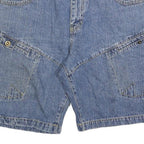 MAIN JEANS Mens Denim Blue Casual Shorts XL W38 Classic Fit Cotton Blend