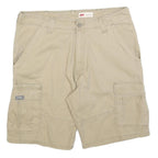 WRANGLER Mens Shorts Beige Casual Cargo Relaxed M W34 Workwear Utility