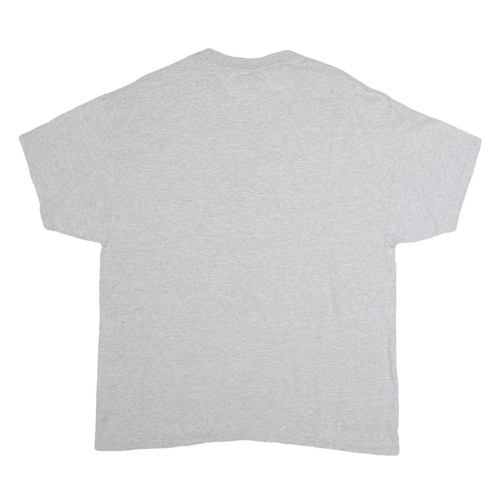 CHAMPION Mens Grey 2015 Tournament Champions Graphic T-Shirt XL Short Sleeve