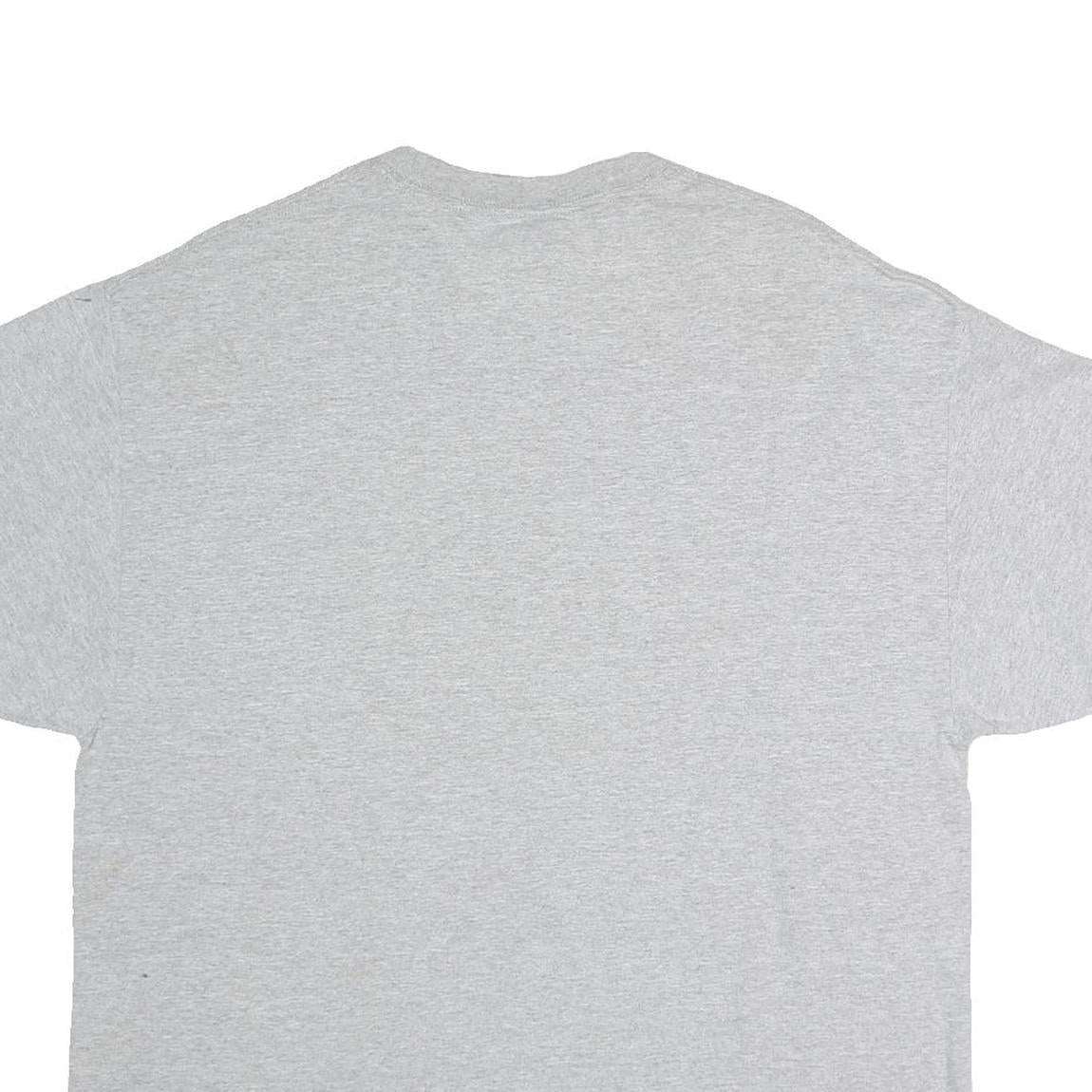 CHAMPION Mens Grey 2015 Tournament Champions Graphic T-Shirt XL Short Sleeve