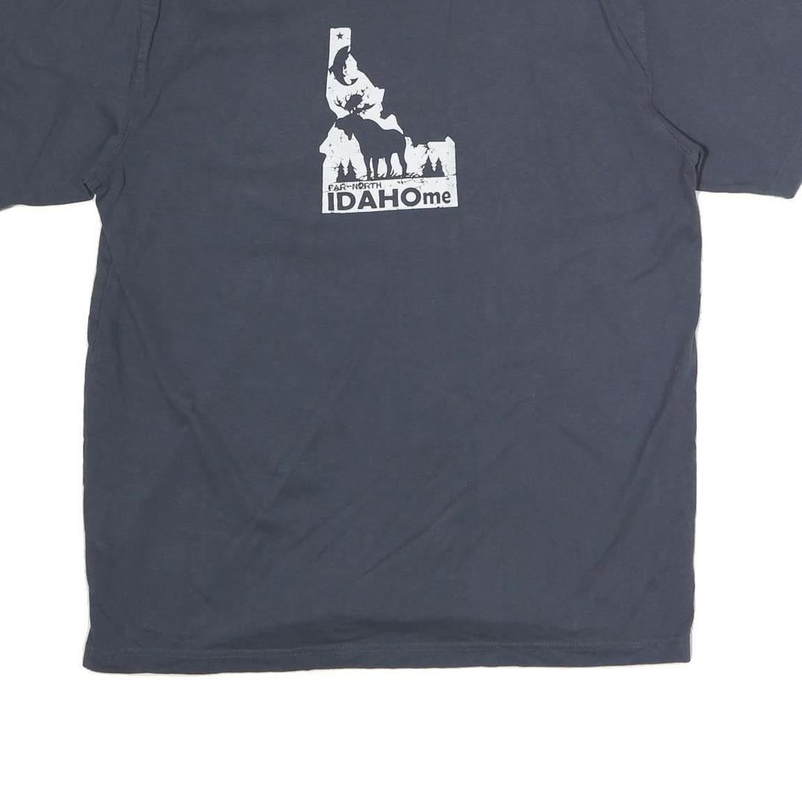 CARHARTT Mens Blue Pocket T-Shirt L Short Sleeve Crew Neck Cotton Casual