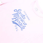 POLO RALPH LAUREN Boys White Blue Santa Monica Beach Graphic T-Shirt 15-16Y