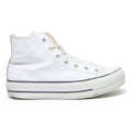 CONVERSE Chuck Taylor All Star Mens High Top Trainers White Leather UK 7.5