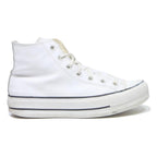 CONVERSE Chuck Taylor All Star Mens High Top Trainers White Leather UK 7.5