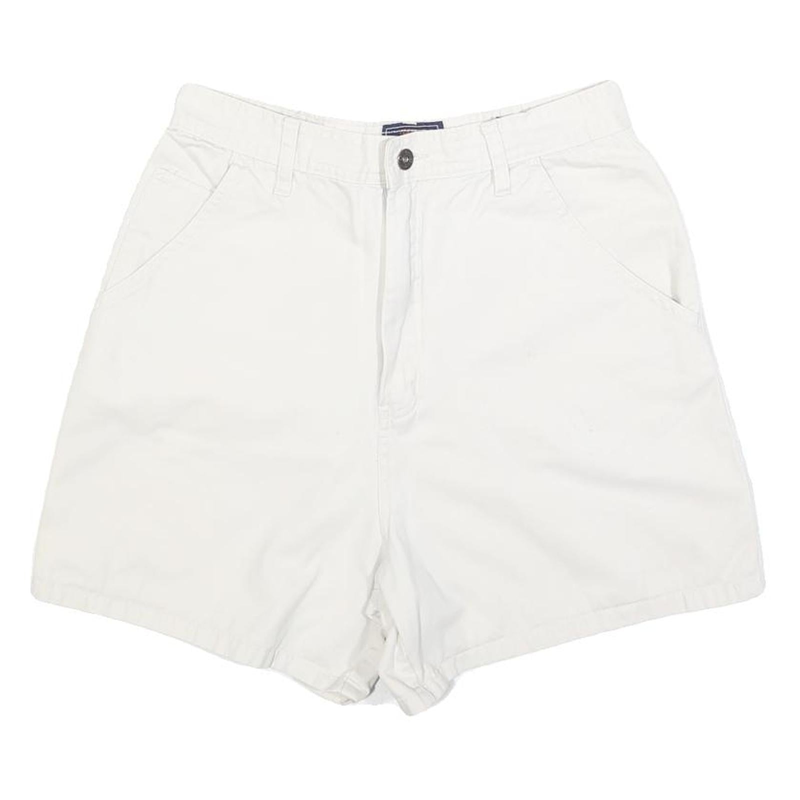 ROUTE 66 Womens Shorts White Casual S W28 Lightweight Cotton Blend Summer