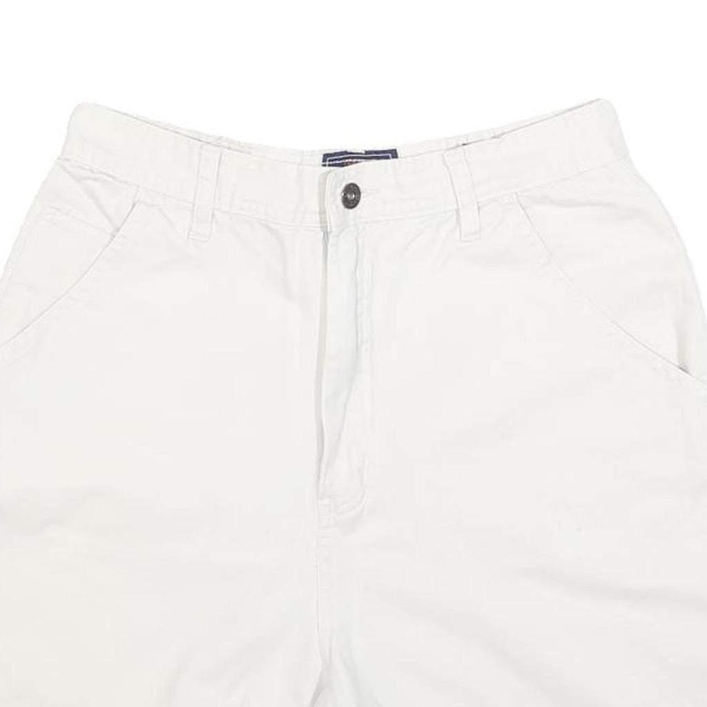 ROUTE 66 Womens Shorts White Casual S W28 Lightweight Cotton Blend Summer