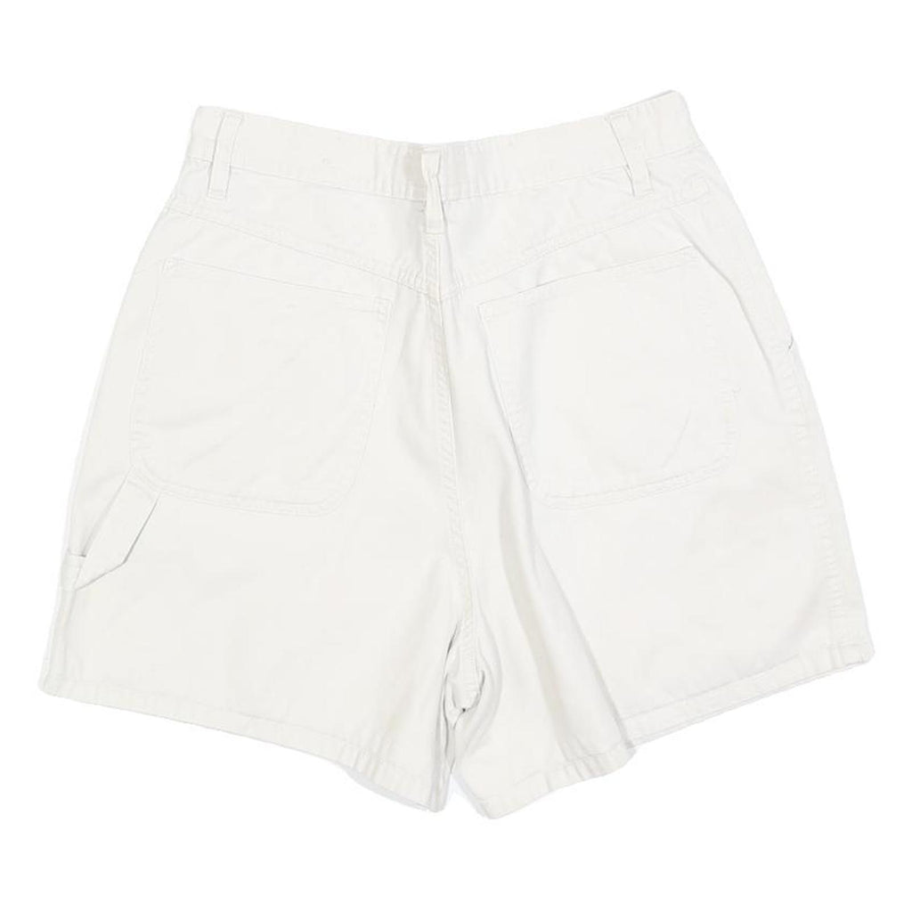 ROUTE 66 Womens Shorts White Casual S W28 Lightweight Cotton Blend Summer
