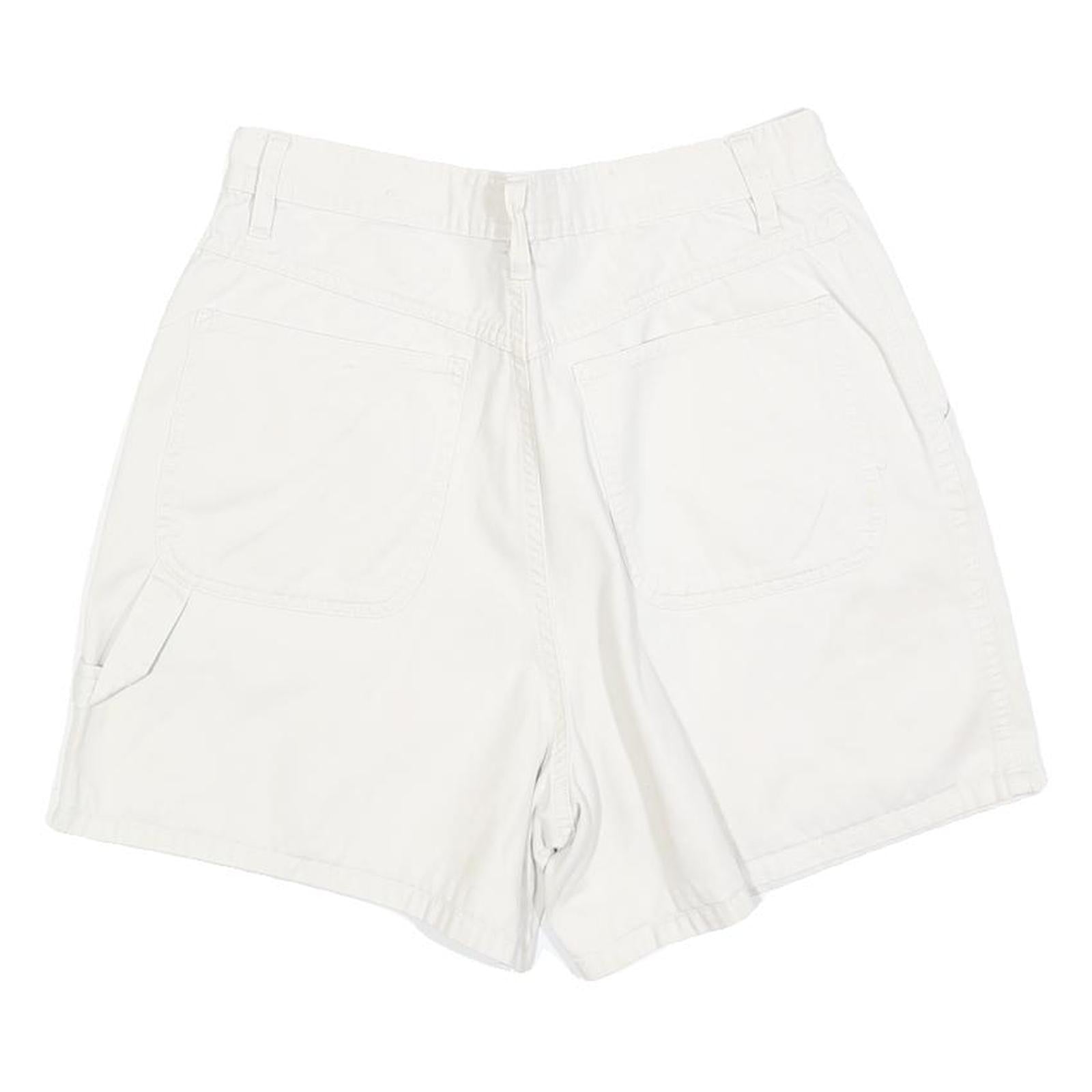 ROUTE 66 Womens Shorts White Casual S W28 Lightweight Cotton Blend Summer
