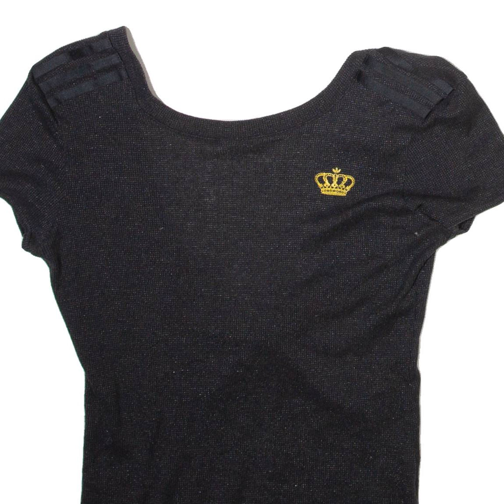 ADIDAS Backless Womens Top Black M