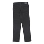 LEVI'S 712 Womens Jeans Black Slim Skinny Denim W28 L27 Stretch Zip Closure