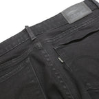 LEVI'S 712 Womens Jeans Black Slim Skinny Denim W28 L27 Stretch Zip Closure