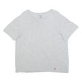 POLO RALPH LAUREN Mens Grey Cotton Blend T-Shirt L Short Sleeve Round Neck