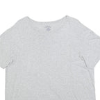 POLO RALPH LAUREN Mens Grey Cotton Blend T-Shirt L Short Sleeve Round Neck