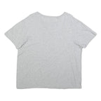 POLO RALPH LAUREN Mens Grey Cotton Blend T-Shirt L Short Sleeve Round Neck