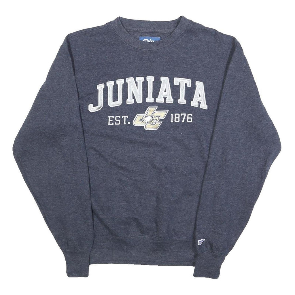 BLUE 84 Mens Blue Juniata Crew Neck XS Cotton Blend Sweatshirt Pullover