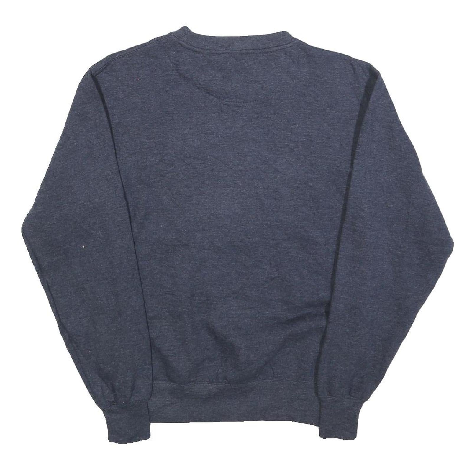 BLUE 84 Mens Blue Juniata Crew Neck XS Cotton Blend Sweatshirt Pullover
