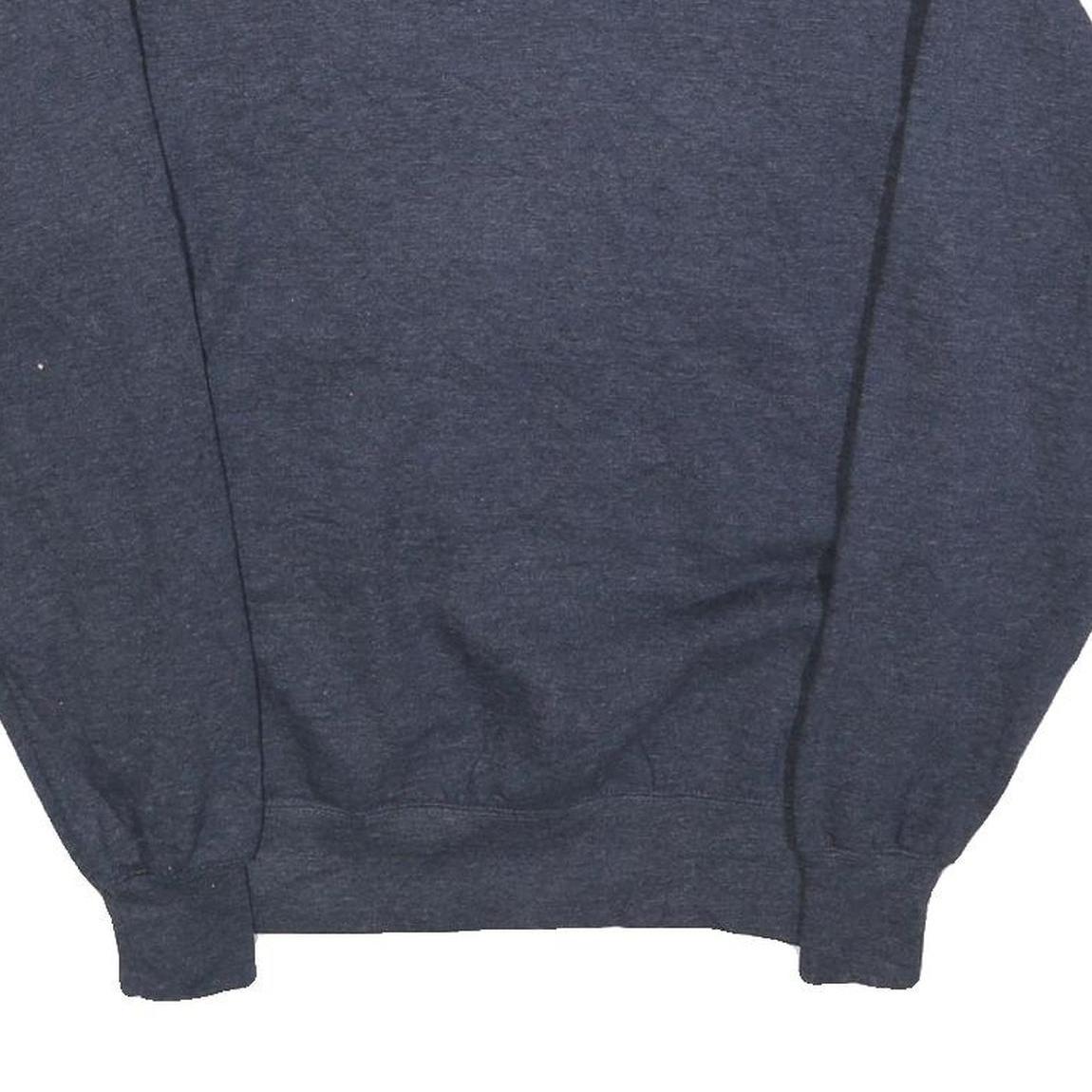 BLUE 84 Mens Blue Juniata Crew Neck XS Cotton Blend Sweatshirt Pullover
