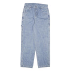 MAMA HAS GUN Mens Jeans Blue Relaxed Straight Denim Light W30 L29 Casual